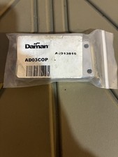 Daman AD03COP Hydraulic Crossover Cover Plate D03 NG6 Aluminum NOS