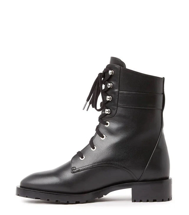 Stuart Weitzman Pearl Buckle Bootie Black Leather Size 36 –New, Sold Out, £650 - Image 4 of 4