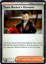 Team Rocket's Giovanni 174/182 Destined Rivals Cosmos Holo