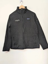 Patagonia Black Full Zip Fleece Jacket Mens M Outdoor Classic Lightweight