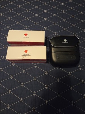 Phememo Label Maker Machine with Tape Portable Label Printer