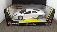 BBURAGO Gold Collection 1/18 Lamborghini Murcielago Metallic White