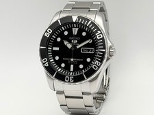Seiko 5 Sports SNZF17J1 7S36-03C0 Sea Urchin Automatic Watch Japan Version Mint