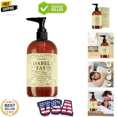 Natural Water Based Personal Lubricant for Sensitive Skin, NO Parabens, NO Gl...