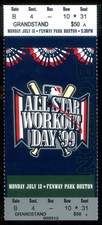1999 All Star Home Run Derby Fenway Pk Ticket Ken Griffey Jr. Wins McGuire Bonds