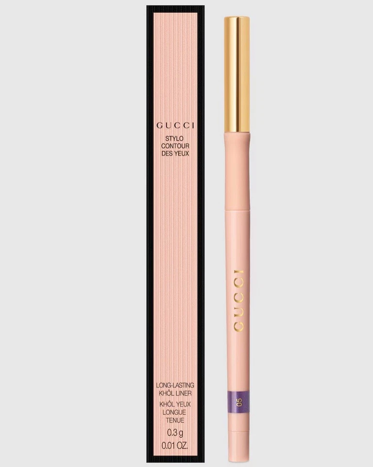 Delineador de ojos Gucci Stylo Contour Des Yeux Khol de larga duración 05 amatista púrpura nuevo en caja Foto 2 de 3