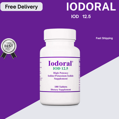 #ad #ad Optimox Iodoral 12.5 mg High Potency Iodine Nutritional Supplement 180 Tablets $19.50