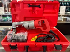 Milwaukee #1107-1 1/2" Right Angle Drill Kit W/Hard Case 120V 7-Amp Corded Drill