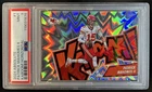 2024 Panini Absolute Patrick Mahomes II Kaboom Horizontal SSP #1 Chiefs PSA 9