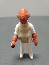 Vintage 1982 Kenner Star Wars ROTJ Admiral Ackbar Complete with Baton Hong Kong