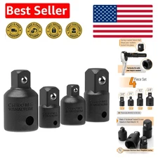 4-Piece Impact Socket Adapter Set - Transform Your Socket Sizes Effortlessly
