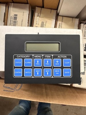 MCQUAY CONTROL PANEL 654972B-01 MICROTECH KEYPAD 065497201 NEW!