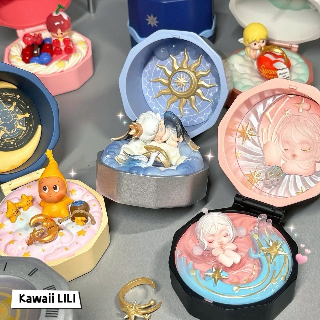 Romantic Ring Box Series 4 Blind Box Confirmed Figure Art Toy Hot Gift Cute Doll