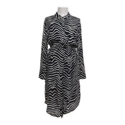 Cut & Pret, Blusenkleid, Größe: 36, Schwarz/Mehrfarbig, Viskose, Zebra #uCV