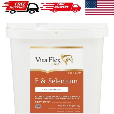 Pro E & Selenium Horse Supplement - Essential Antioxidants, 4 lb, 64-Day Supply