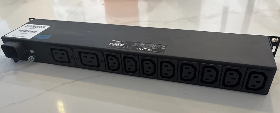 Tripp Lite Basic PDUH20DV RACKMOUNT PDU, 100-240V, 14 outlets - Image 3 of 4