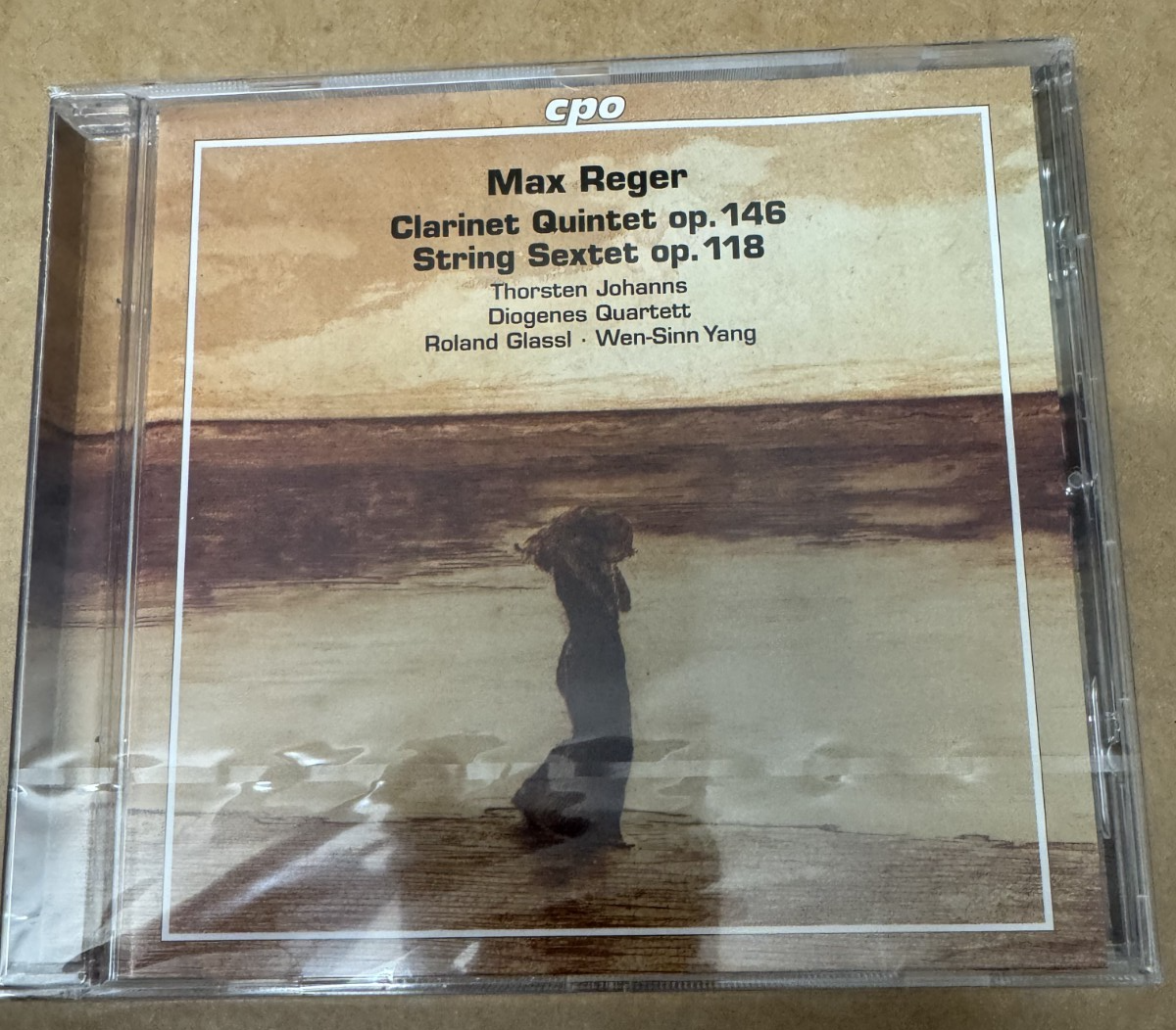 Max Reger: Clarinet Quintet, Op. 146; String Sextet, Op. 118 Diogenes QtetNEW CD