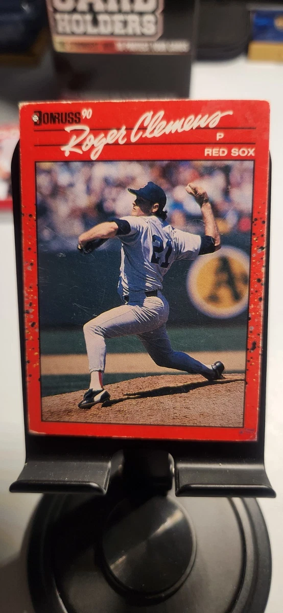 Carte De Sport Topps 1990 #245 Roger Clemens Red Sox - Signée, Certifiée Beckett BAS