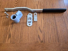 FAST Mount long handle NO WELD kit  for easy open shipping container doors