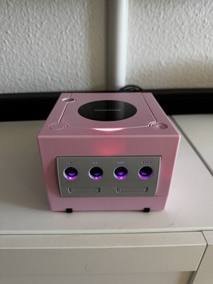 Rosa Nintendo GameCube | Xeno/Swiss | HDMI | App LED Mod | 66+5 Games | 128GB SD
