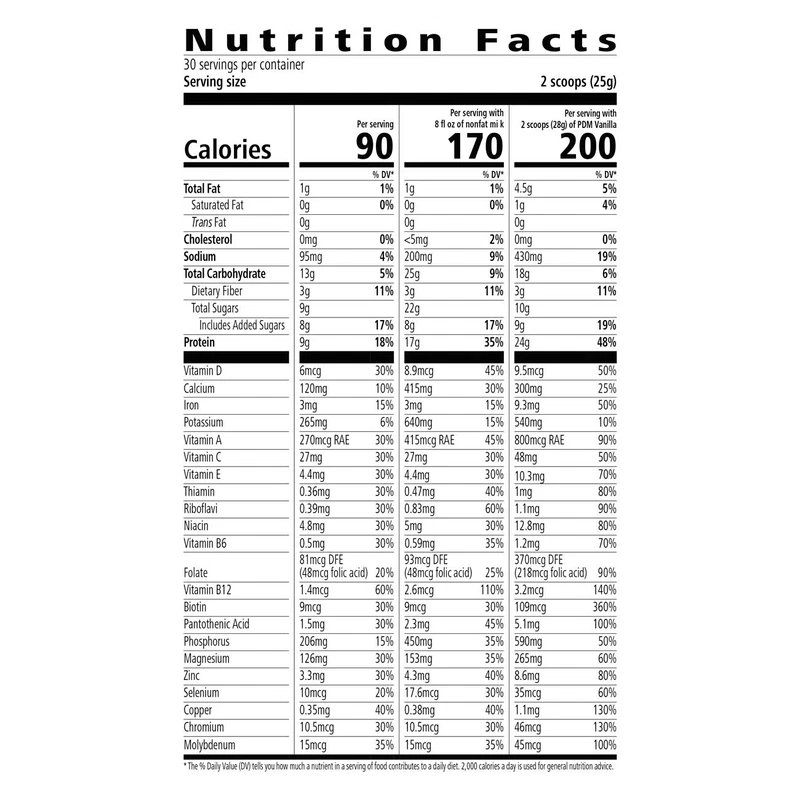 Mezcla nutricional de comida saludable Fórmula 1 2 unidades: vainilla francesa 750 g - de EE. UU. Foto 2 de 3