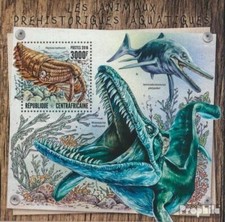 afrique centrale République bloc-feuillet 1541 (complète. édition) neuf avec gom