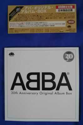 30th Anniversary Original Album Box by ABBA Mini LP 8 CDs USED | eBay