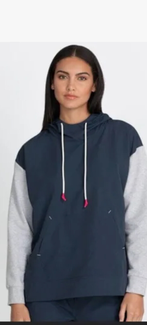 Johnny Was Calme Mix Nylon Hooded Pullover Size X-Large