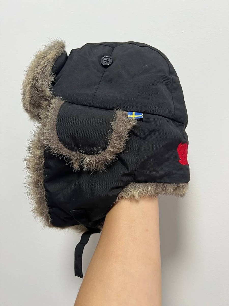 Fjallraven Winter Nordic Heater Hat Cap Size S Black | eBay