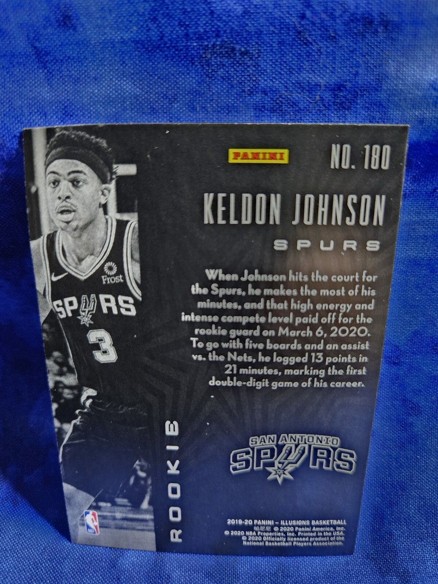 2019-20 Panini Illusions - Rookies #180 Keldon Johnson (RC) | eBay