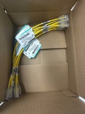 Panduit UTP28SP0.3MYL/YL Cat6 28 AWG Network Patch Cable/Cord, 0.3M Yellow STSI