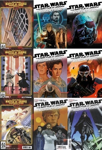 STAR WARS: BATTLE OF JAKKU - INSURGENCY RISING 1  , 2 , 3  Cover Select  IN HAND