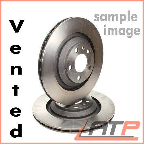 2x BRAKE DISC FRONT VENTED Ø276 FOR MITSUBISHI SPACE-RUNNER  05.00-08.02 - Picture 1 of 2
