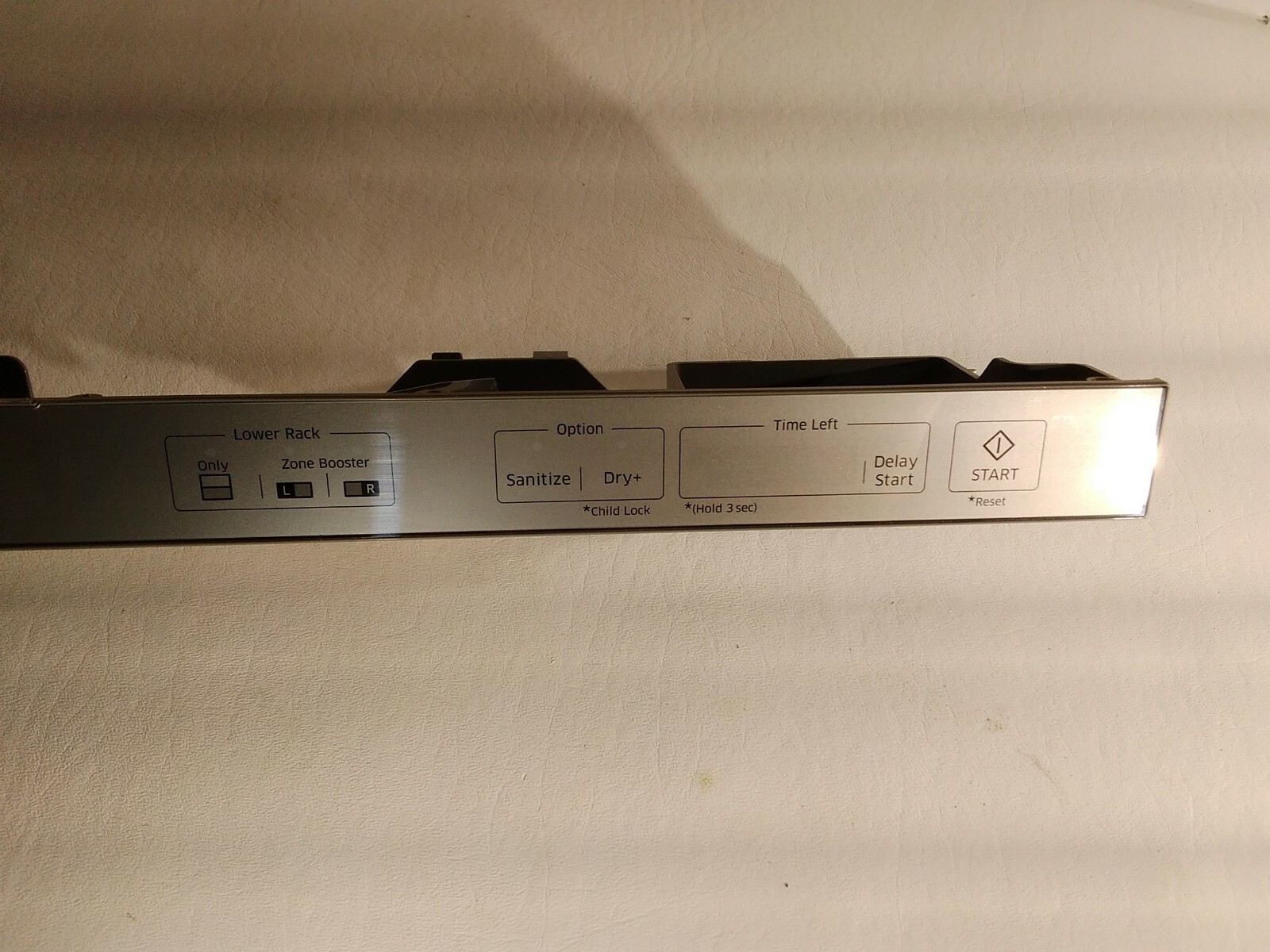 Samsung Dishwasher Control Panel Assembly (Silver)P/N DD9700218B eBay