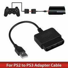 For Sony PlayStation PS2 to PS3/PC USB Controller Converter Adapter Cable Cord