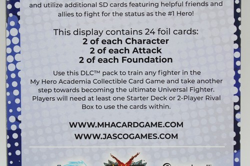 My Hero Academia CCG: League of Villains - Deck-Loadable Content - Picture 4 of 4