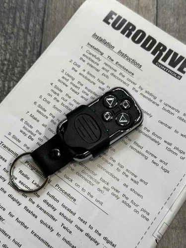 Garage Door Roller Shutter Remote Control Fob DRS / Eurodrive receiver EUROFOB