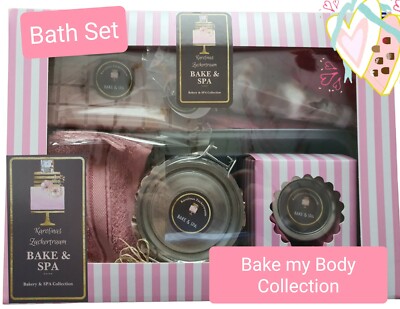 Luxury Bath Gift Set ''Bake my Body'' Small Collection by Karolinas ZuckertraumTM 