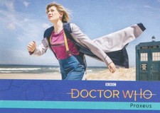 Doctor Who 2022 Parallel Base chase card number 48 Praxeus