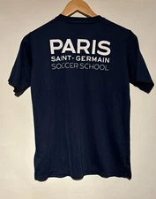 Nike Dri Fit PSG Paris Saint Germain Soccer School Shirt - 13-15 Years