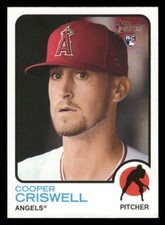 2022 Topps Heritage #594 Cooper Criswell Rookie RC