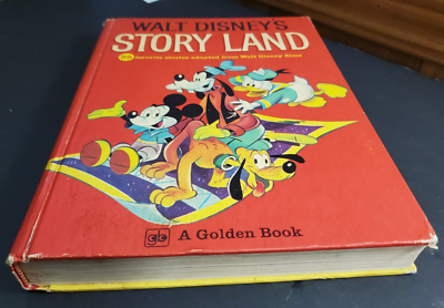 Vintage Walt Disney's Story Land Book 55 Favorite Stories