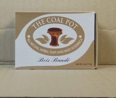 THE COALPOT 113gr. Bois Bande Herbal Soap/Seife, VEGAN, all natural, The Coal Pot Dominica