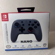 PowerA Enhanced Nano Wireless Controller for Nintendo Switch Gray Factory Sealed