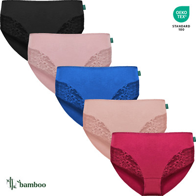 Damen Bambus-Midi-Slip mittlerer Taille GAUBER 904 Gr. S/M L/XL 2X/3XL
