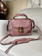 Chloe Elsie 2Way Shoulder Bag Handbag Limited Edition Gold Hardware Pink Mauve