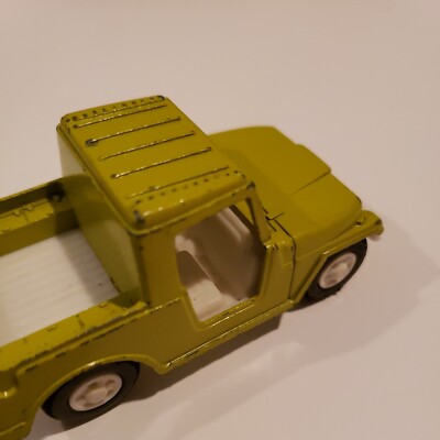 ミニカー TOOTSIETOY LAND ROVER JEEP & TRAILER Vintage 1970's Collectible Tootsie Toys Red Jeep