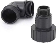 Garden Hose Adapter Accessories for Submersible Water Pump 1-1/2" NPT Male to...