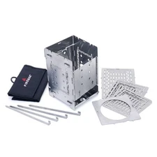 5" G2 Firebox Stove Deluxe Combo Kit - Stainless Steel