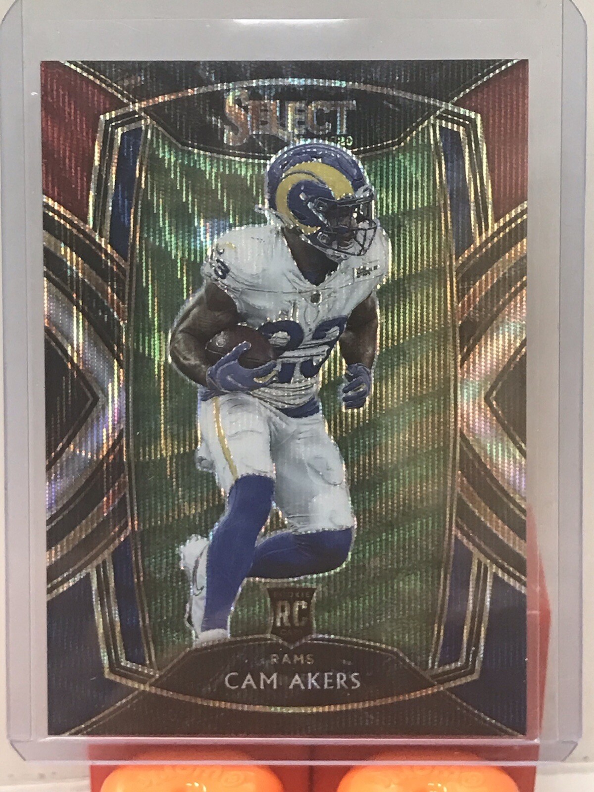 2020 Select CAM AKERS Tri Color Club Level RC 52/99